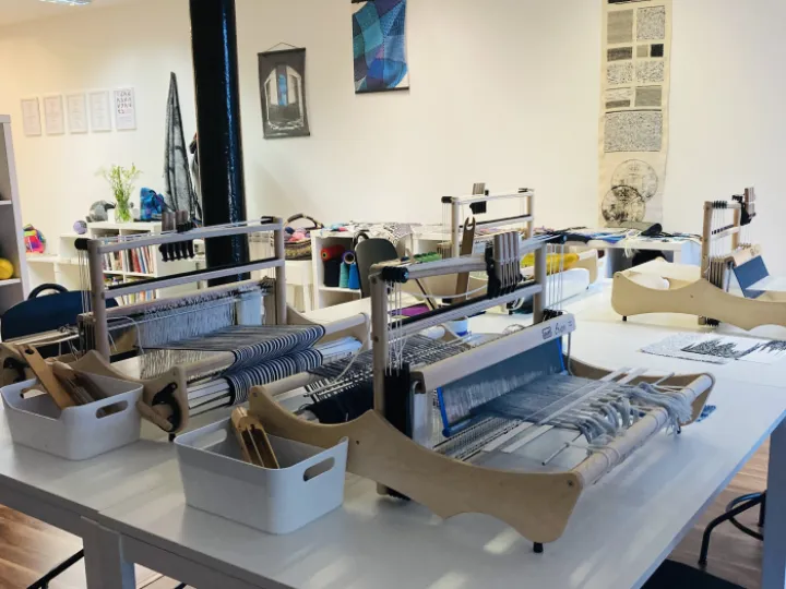 Studio prepared for workshop