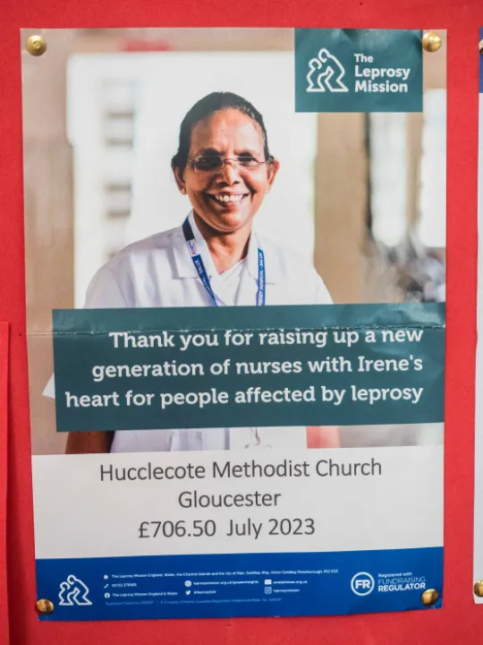 HMC Leprosy Mission poster (original)