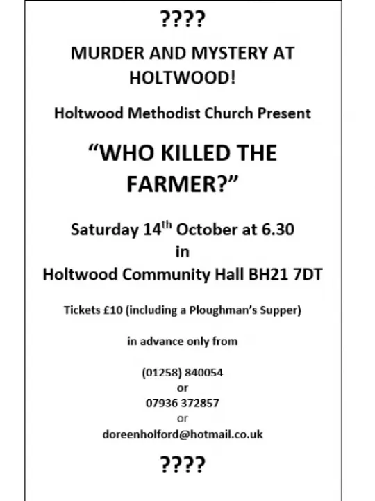 Murder Mystery Flyer A4
