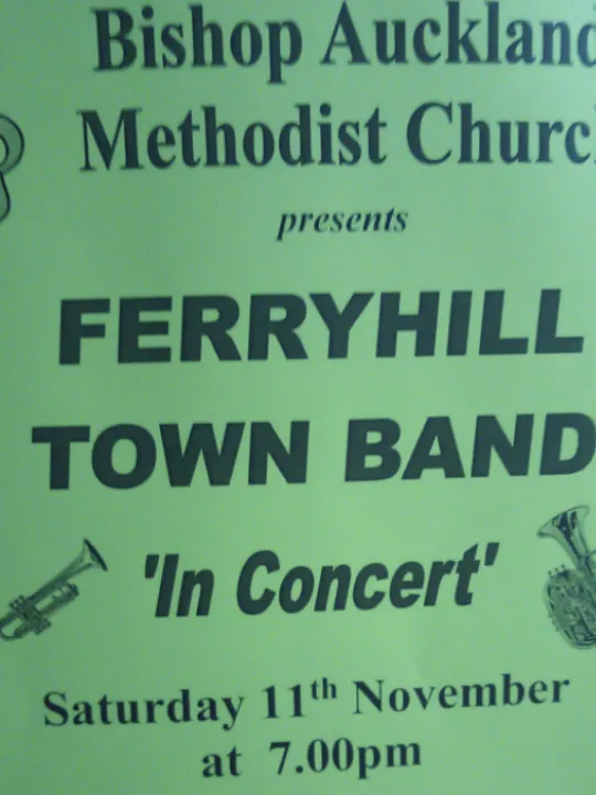 BAMC 11-11-2023 Ferryhill Town Band