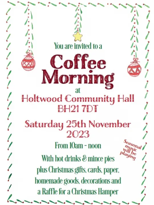 Coffee Morning Flyer