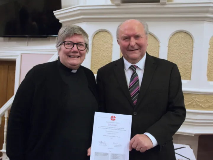 Jonathan Thompson and Rev'd Helen