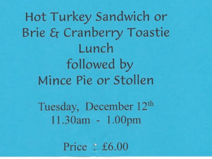 Bamc Christmas Sandwich Lunch