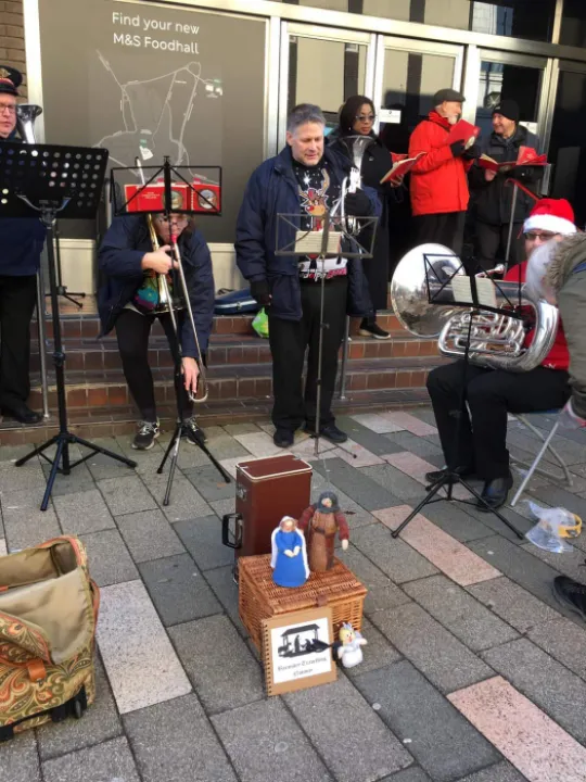 Travelling Nativity Barnsley Town Centre