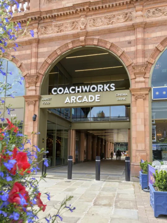 Entrance to new Chester Market