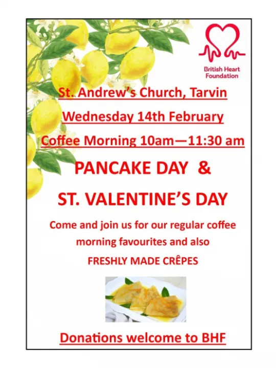 St Andrews Pancake Day 2024