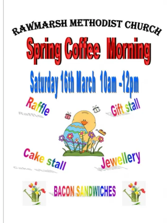 16/3 Spring Coffee Morning