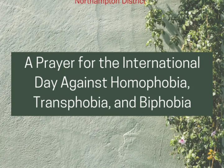 IDAHOBIT prayer image