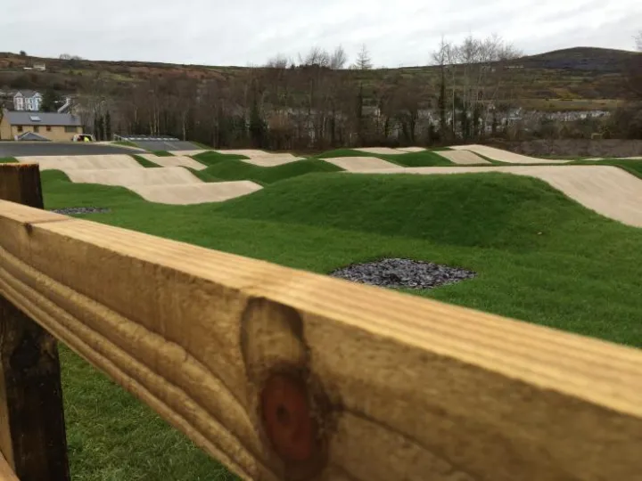 Landscaping work BMX track