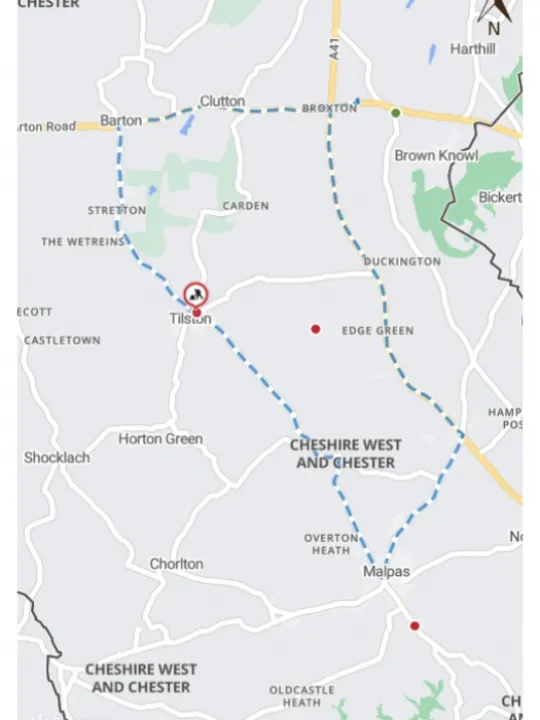 Malpas Road Tilston