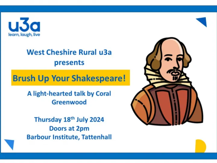 Brush Up on Your Shakespeare