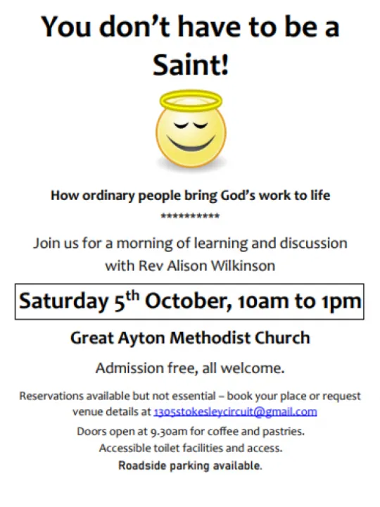 You Don'T Have to Be a Saint Great Ayton Mc 05