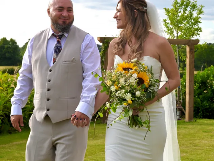 A perfect summers day wedding.....