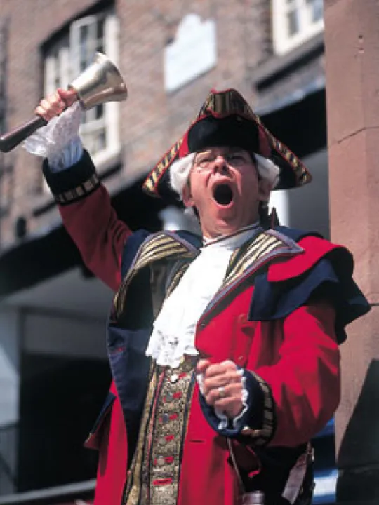 Town Crier Chester David Mitchell