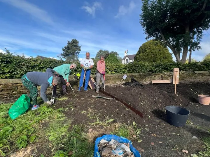 Herb garden crew Sept 26th