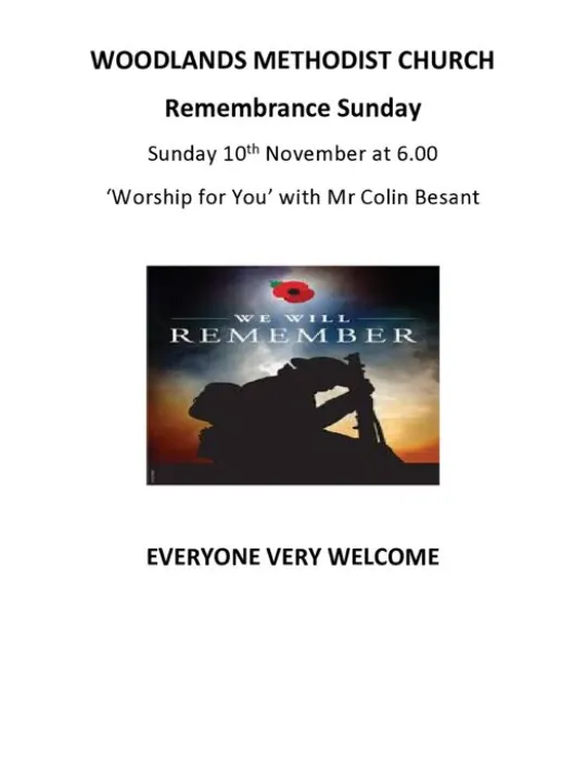 Woodlands Remembrance 2024