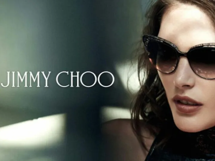 Jimmy Choo sunglasses poster