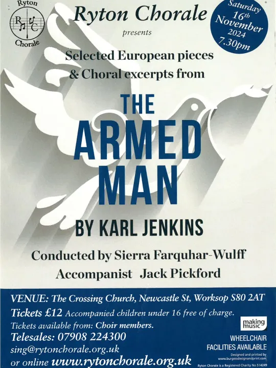 Ryton Chorale &ndash; Nov 2024
