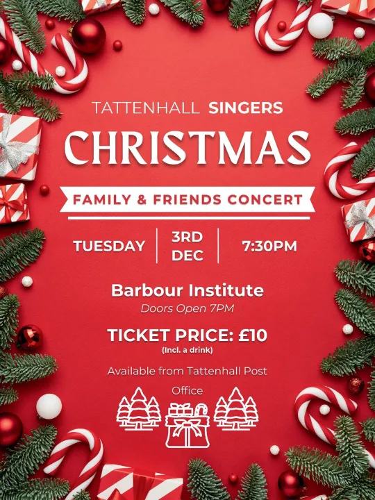 Tattenhall Singers Christmas Concert 2024