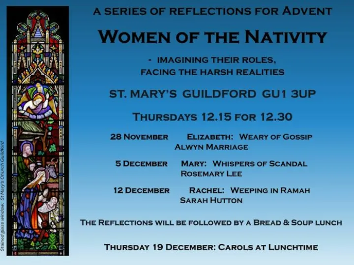 Women of The Nativity &ndash; December 2024