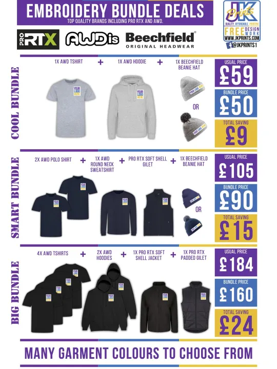 JK Prints &ndash; Embroidery