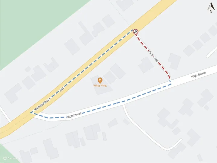 Park Lane Temporary Road Closure
