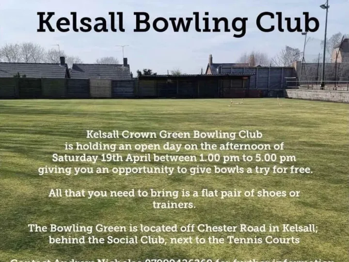 Bowling club open day