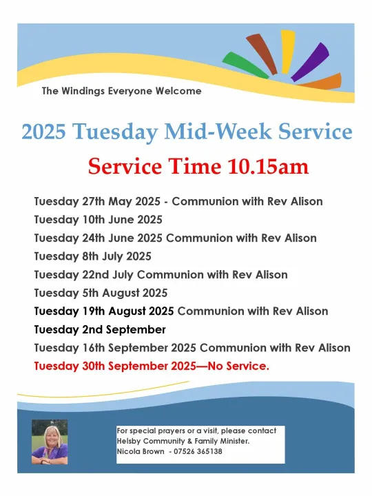 Mid-Week The Windings May 2025