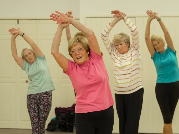 Dance movers side stretch