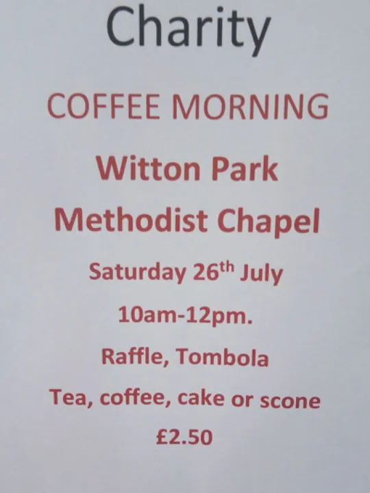 Wp Charity Coffee Morning 26.07.2025