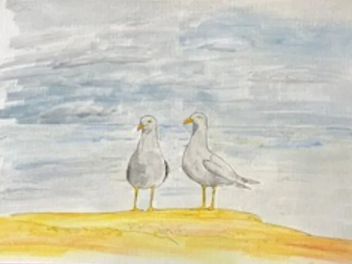 Seagulls Painting Holiday At Home July 2025