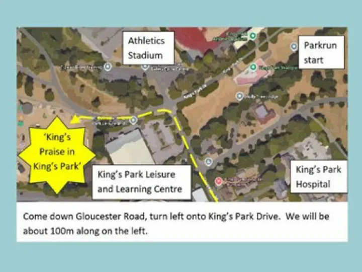 2025 08 09 – Kings Praise Map