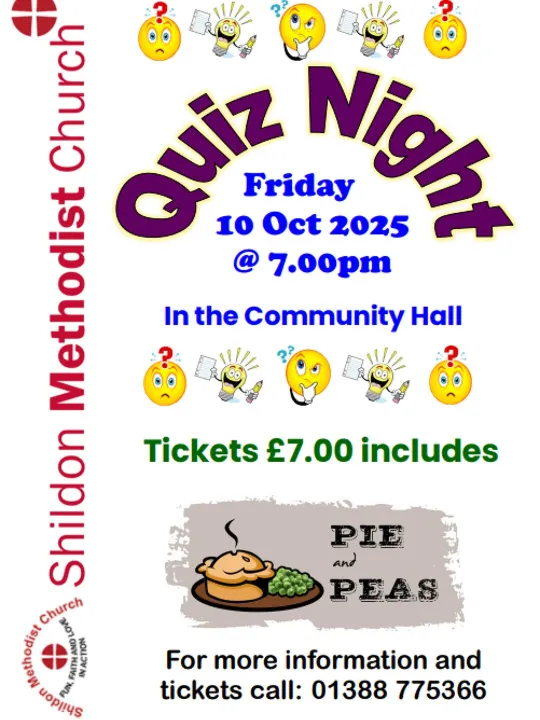 Shildon Quiz 10.10.2025
