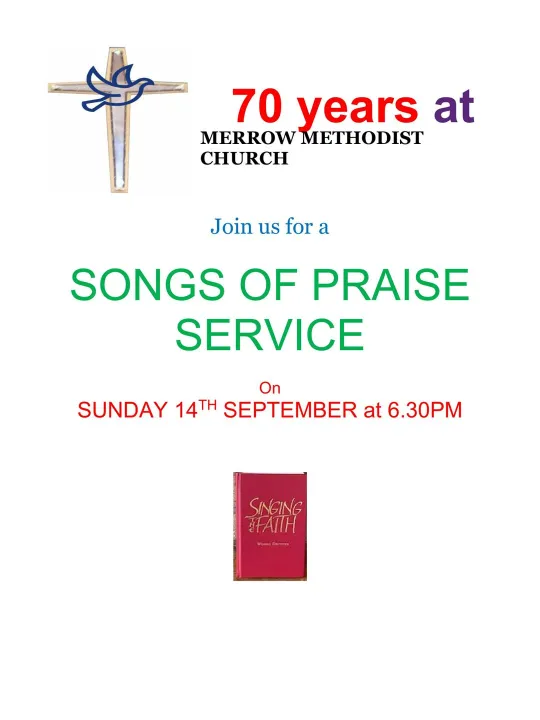 Merrow Songs of Praise 14.09.25