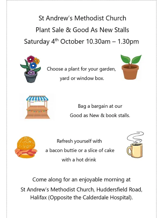 Plant Sale Oct 2025