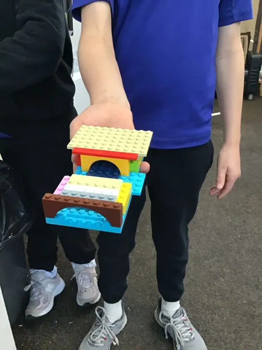 Roman Baths made in Lego