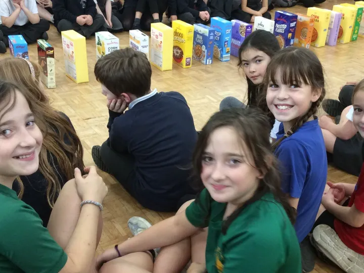 Year 5 Cereal Box Challenge