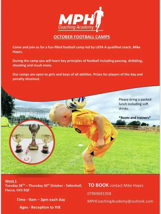 Football Half Term Camps