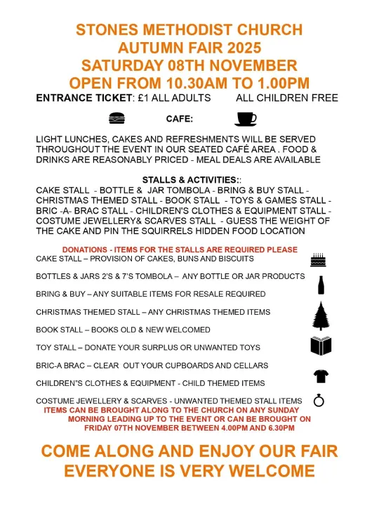 Autumn Fair Nov 25