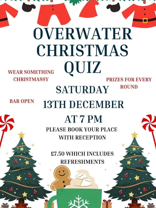 Christmas Quiz Flyer