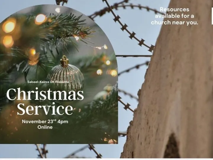 Sabeel Christmas Service 23.11.2025