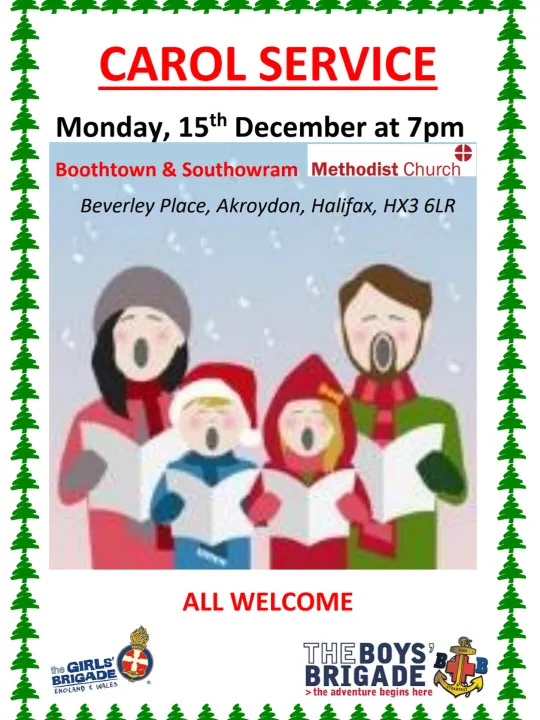 Carol Service Dec 25