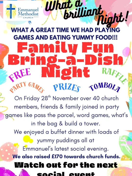 What a Great Night &ndash; Social Event 28th Nov
