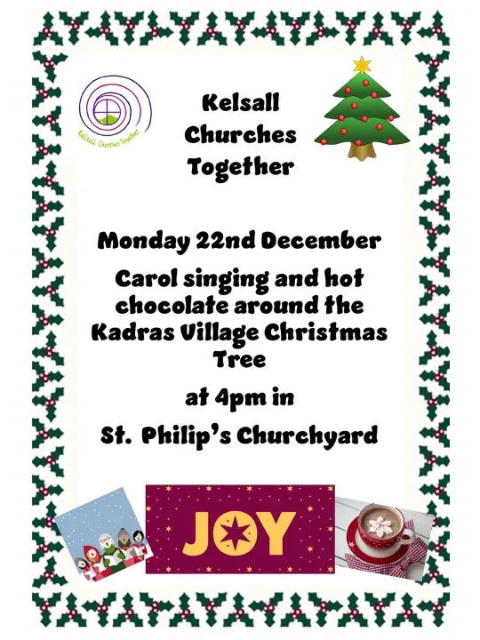 Carol Singing Poster