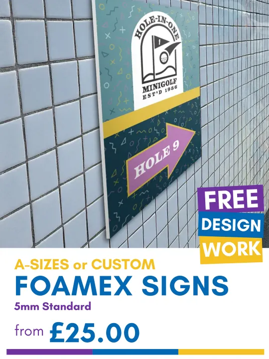 Foamex Signs