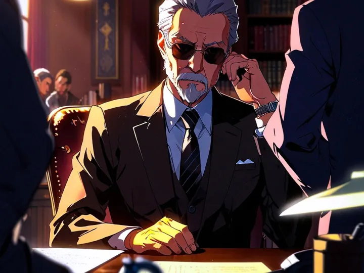 Ai generated, boss, mafia, crime, criminal, suspen