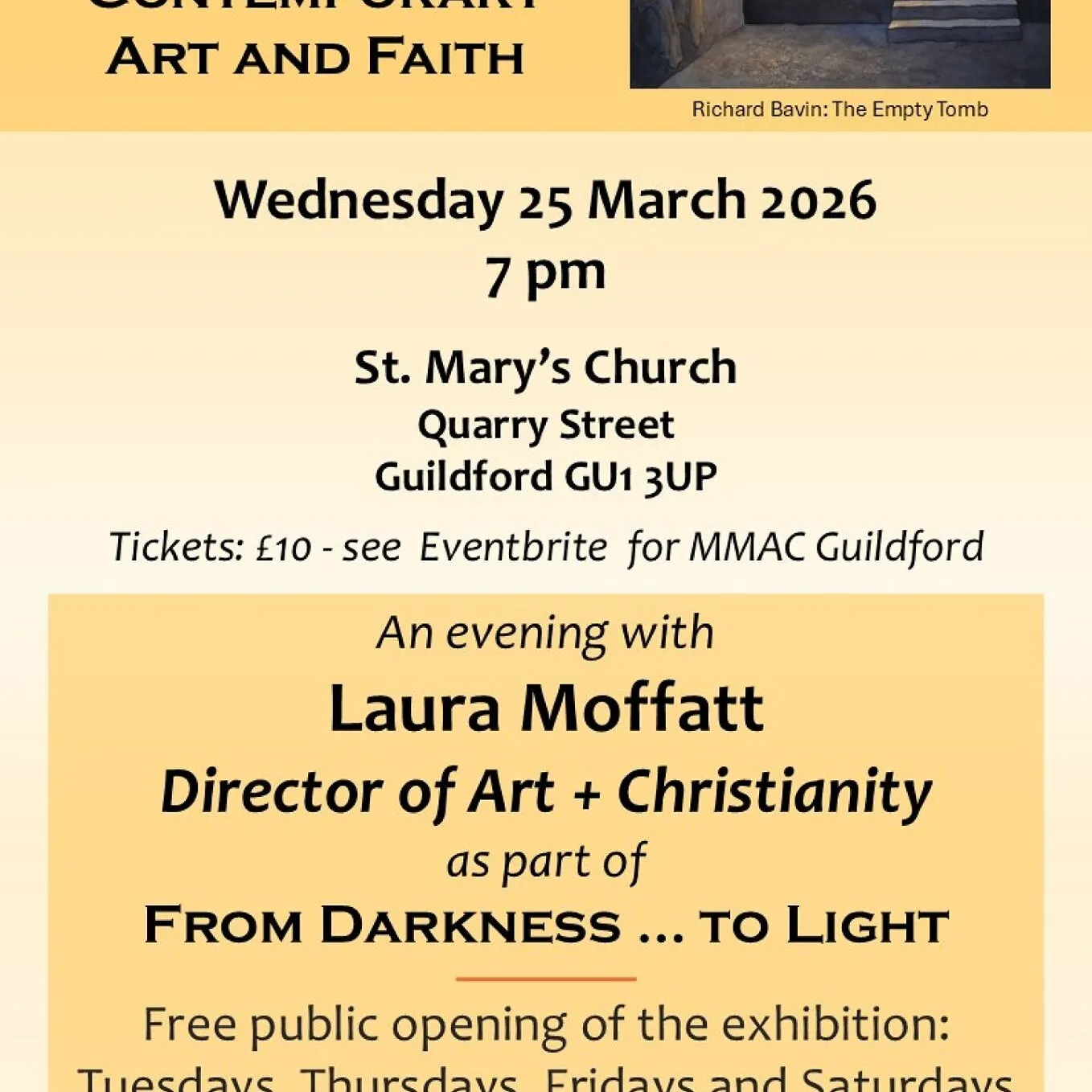 A Door to The Holy Laura Moffatt &ndash; 25 March