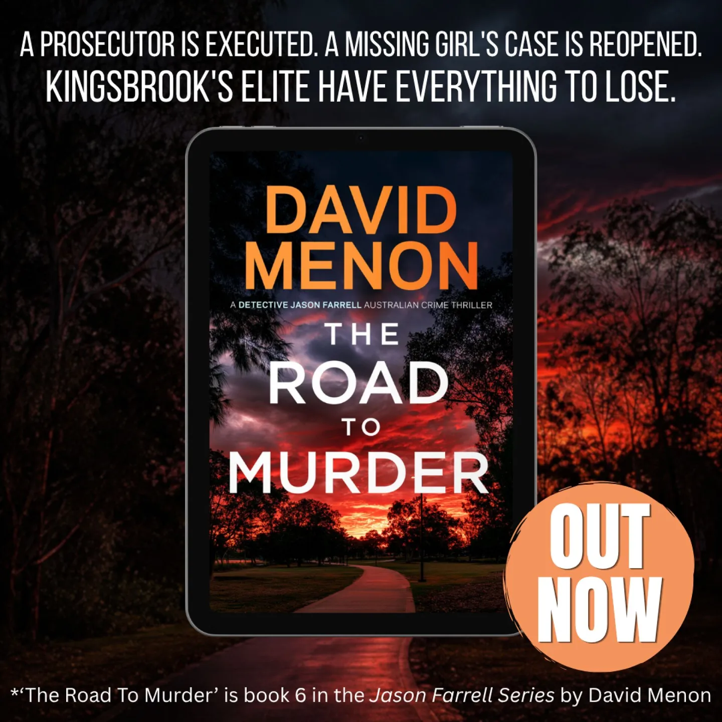 The Road to Murder by David Menon – out now