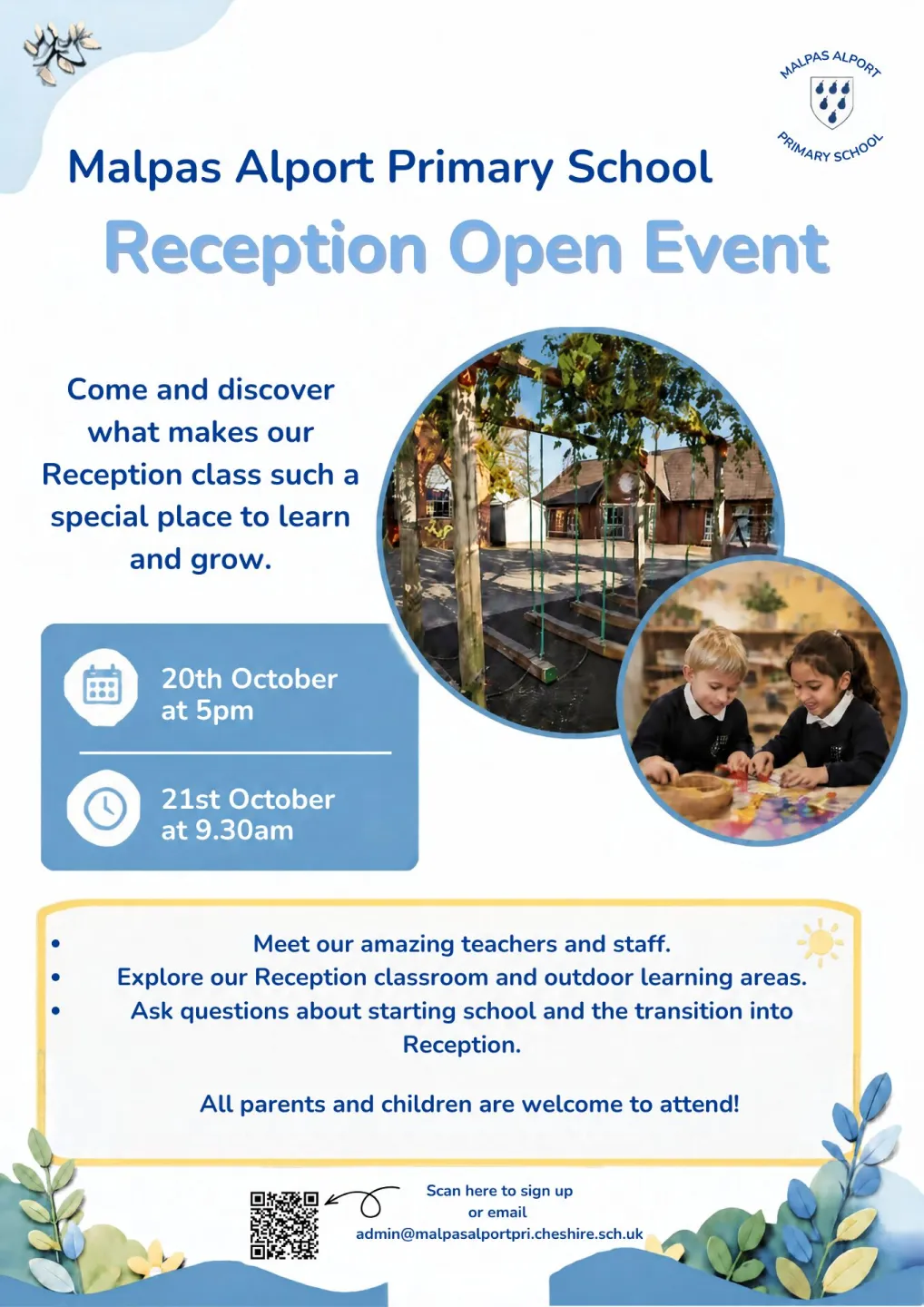 Alport Reception Open Day Final