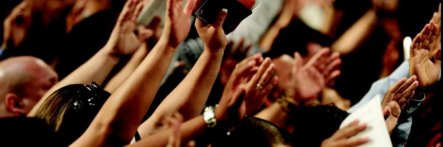 Hands in the air
